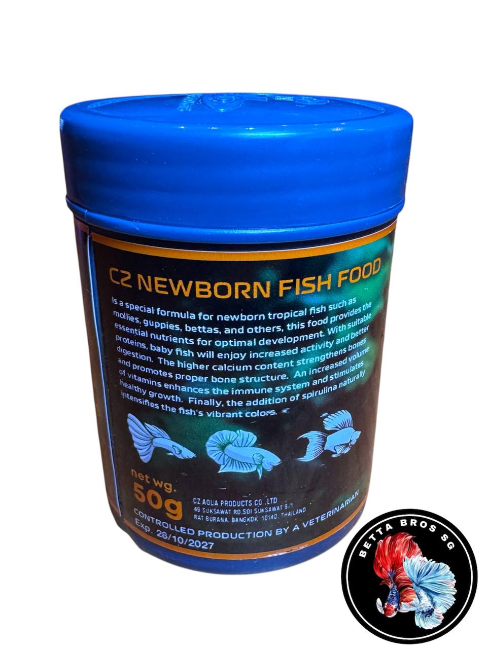 Top-1 and CZ Aqua Products Molly Fish Food